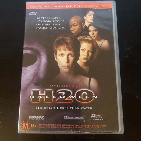 Halloween H2O - 20 Years Later (DVD, 1998) Jamie Lee Curtis, Adam Arkin Region 4