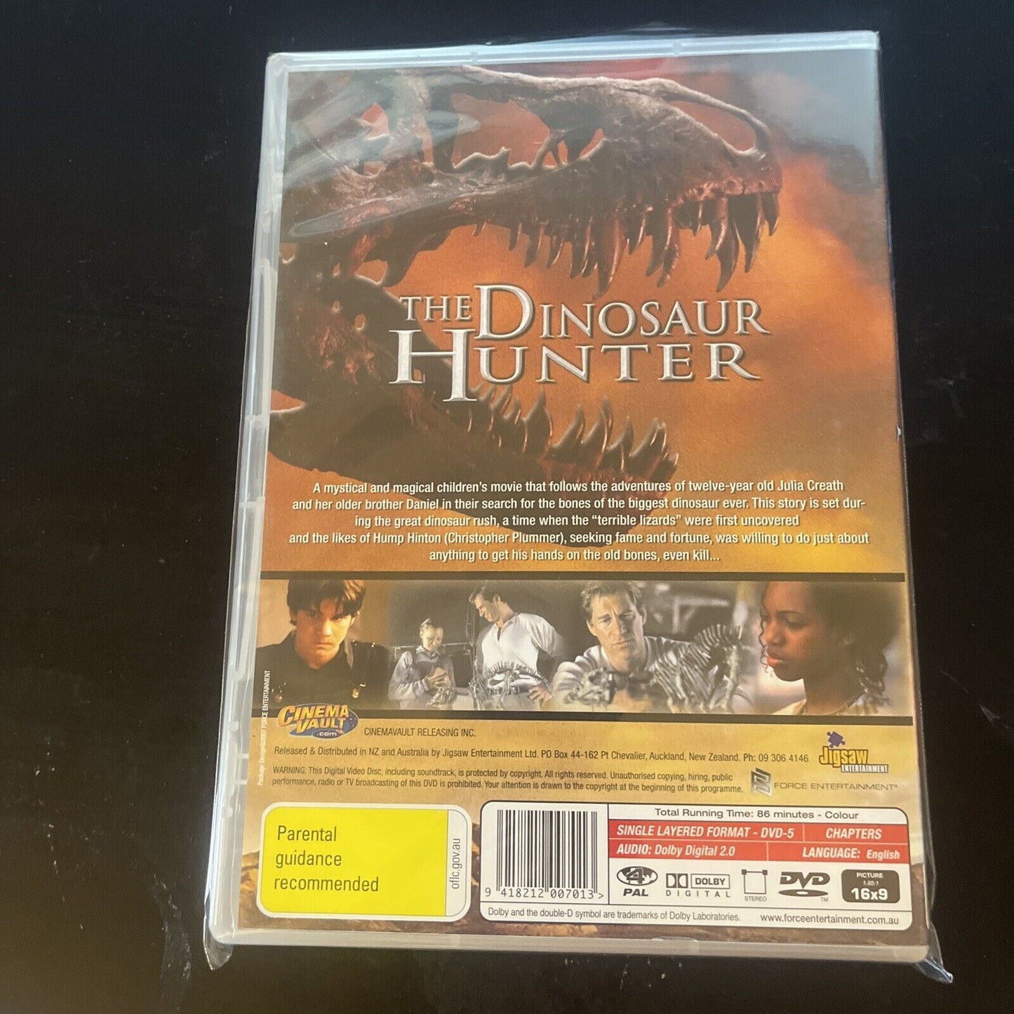 Dinosaur Hunter (DVD, 2006) Alison Pill, Christopher Plummer, NEW Region 4