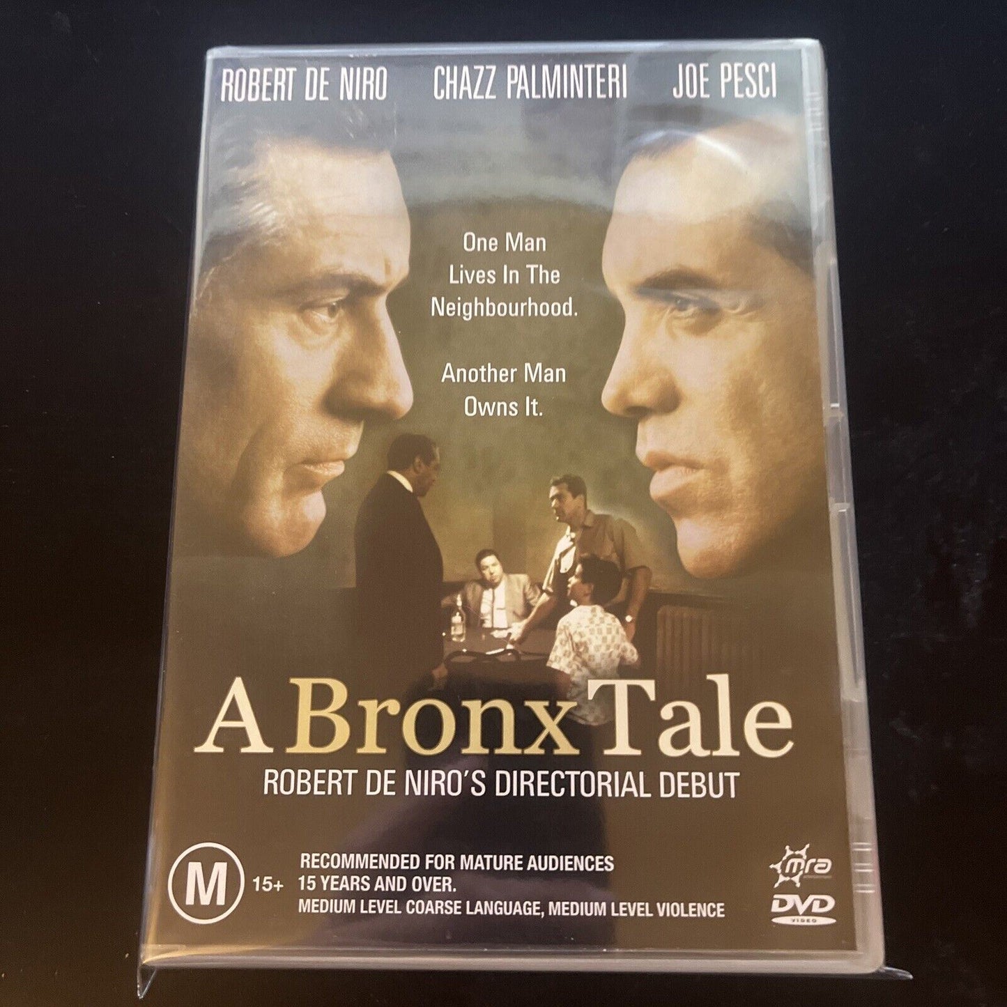 A Bronx Tale (DVD, 1993) Robert De Niro, Joe Pesci, Chazz Palminteri NEW Region4