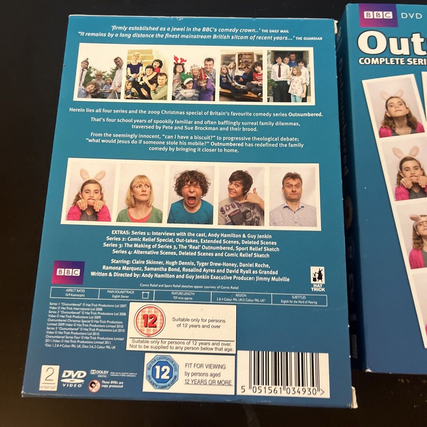 Outnumbered - Complete Series 1-4 BBC (DVD, 2010, 6-Disc) Region 4 &2
