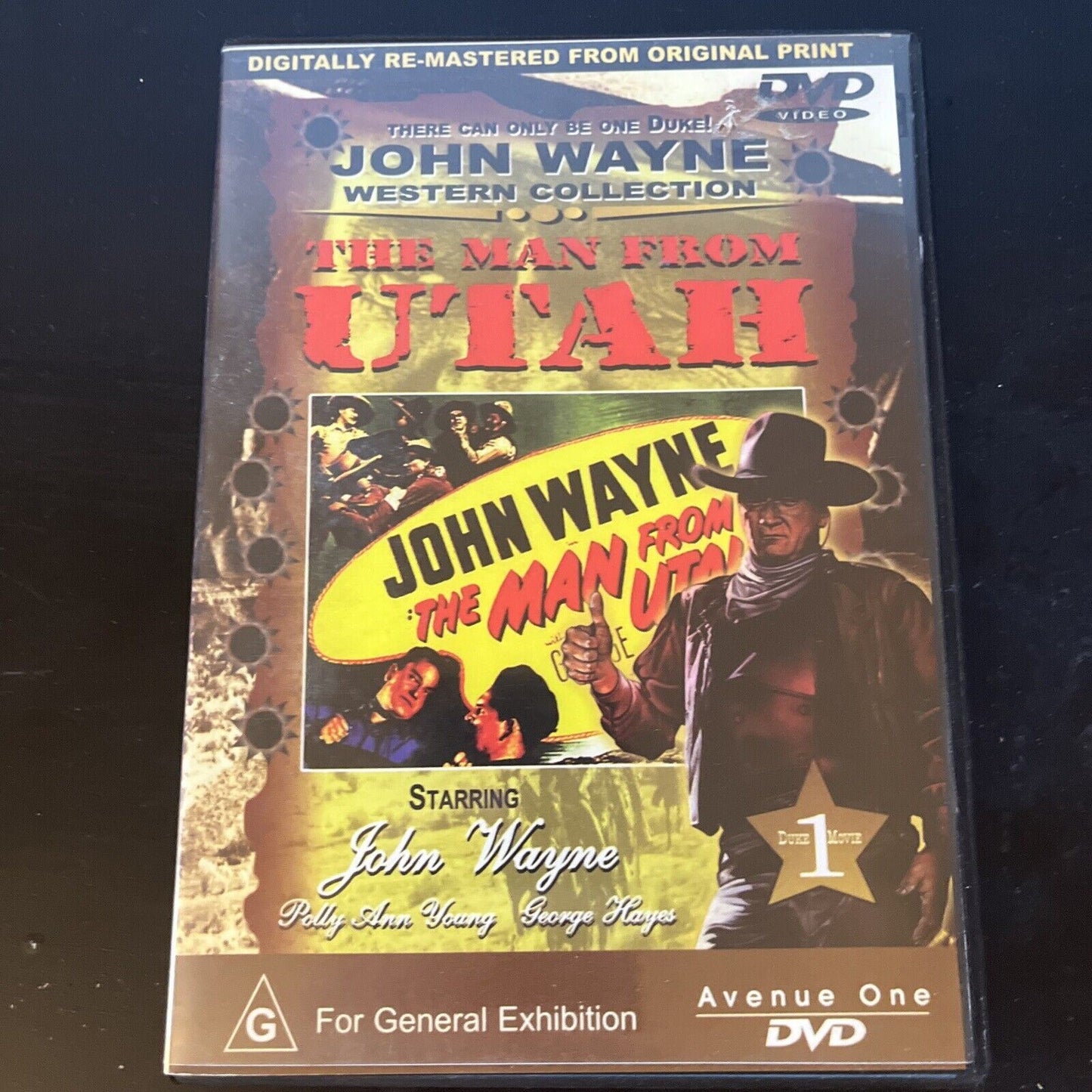 The Man From Utah (DVD, 1934) John Wayne, Polly Ann Young, All Regions