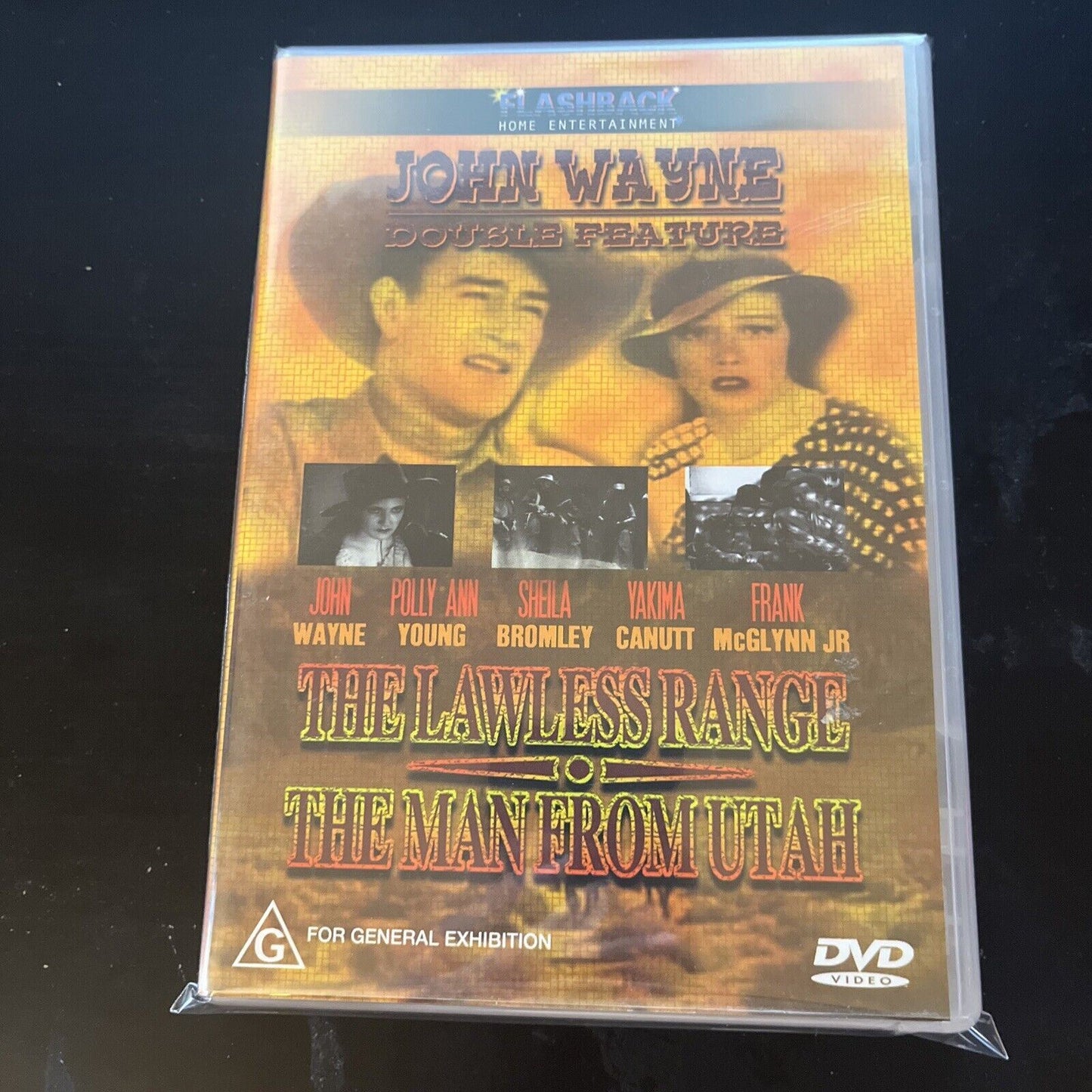 The Lawless Range /  The Man From Utah (DVD, 1935) John Wayne NEW All Regions