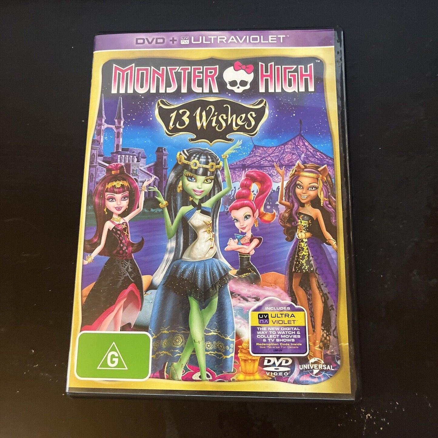 Monster High - 13 Wishes (DVD, 2013)   Region 4 &2