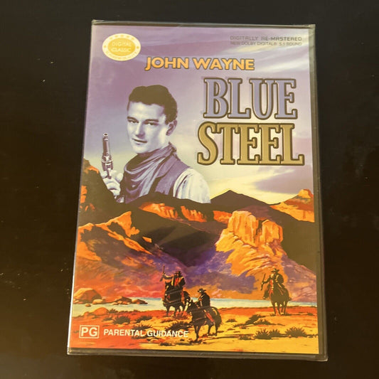*New Sealed* Blue Steel (DVD, 1934) John Wayne All Regions