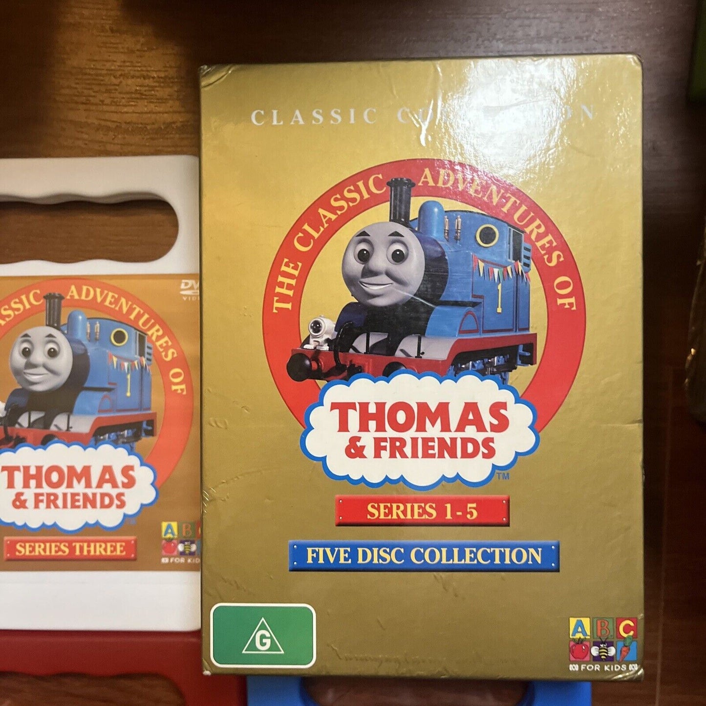 Thomas & Friends Five Disc Collection Series 1-5 (DVD, 2007, 5-Disc) Region 4