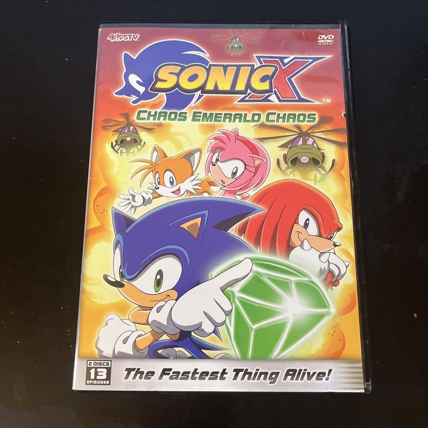 Sonic X - Chaos Emeralds Chaos (DVD, 2-Disc) Region 1