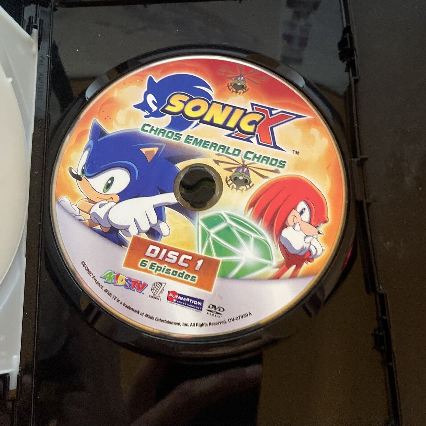 Sonic X - Chaos Emeralds Chaos (DVD, 2-Disc) Region 1