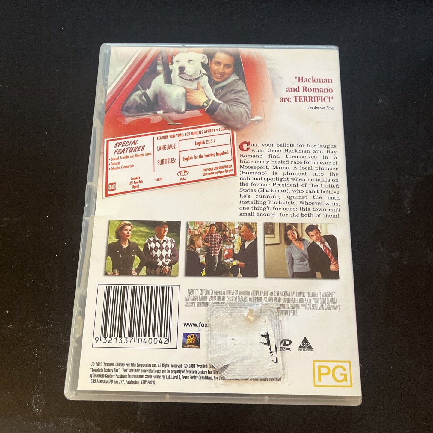 Welcome To Mooseport (DVD, 2004) Gene Hackman, Ray Romano, Maura Tierney Region4