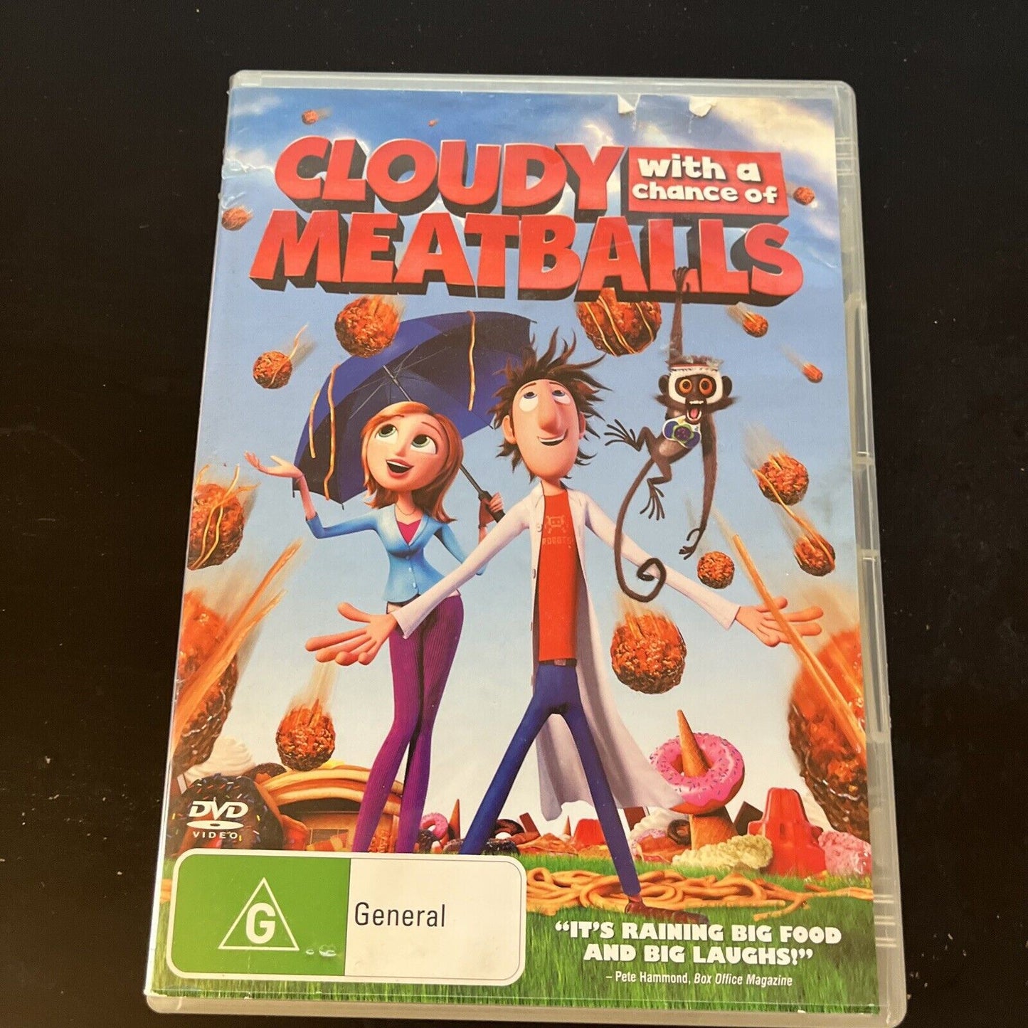 Cloudy With A Chance Of Meatballs (DVD, 2009) Anna Faris, Bruce Campbell Region4