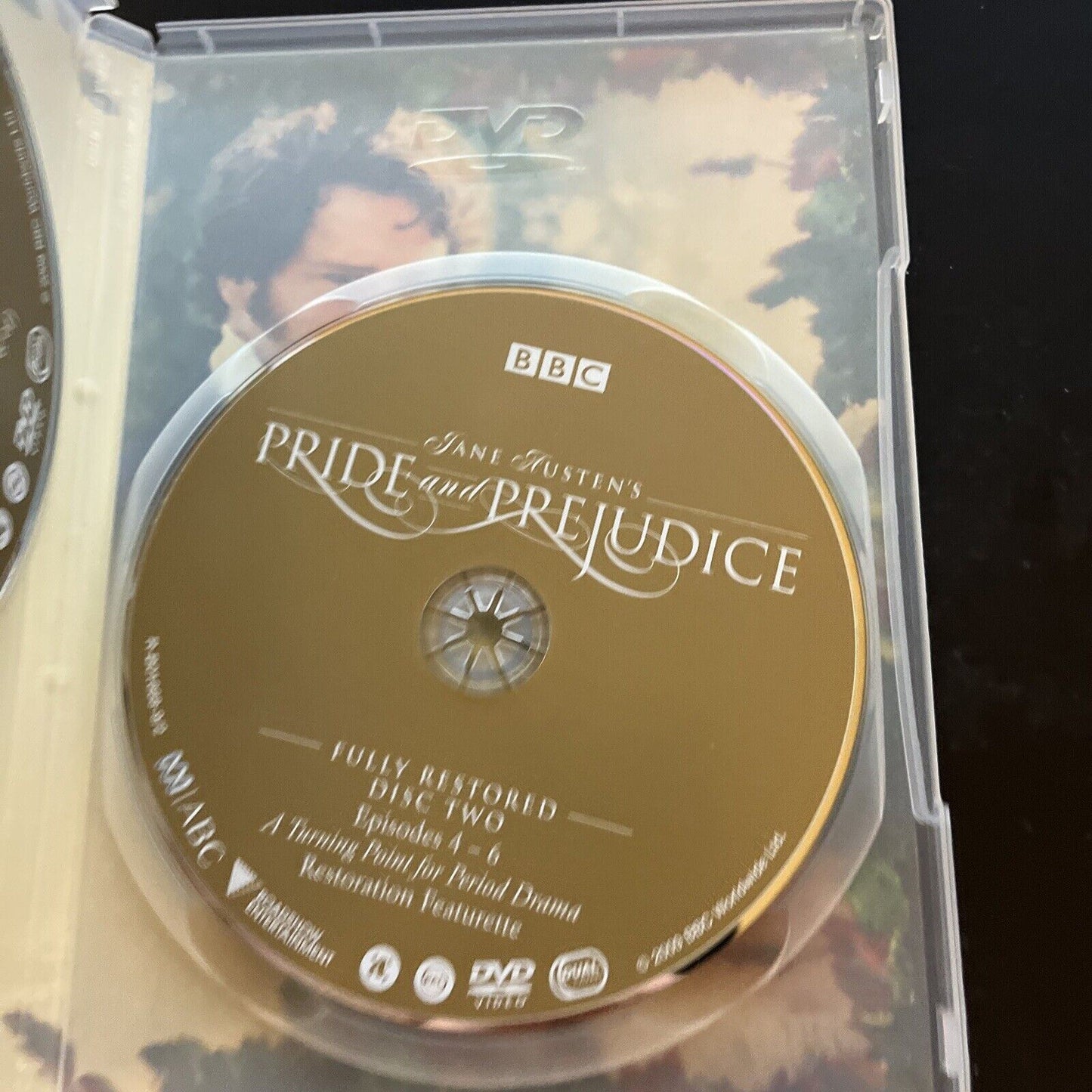 Pride And Prejudice - Remastered (DVD, 1995, 2-Disc) Colin Firth Region 4