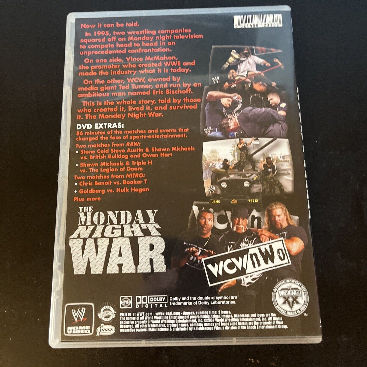 WWE - Monday Night Wars (DVD, 2004) Steve Austin Region 4