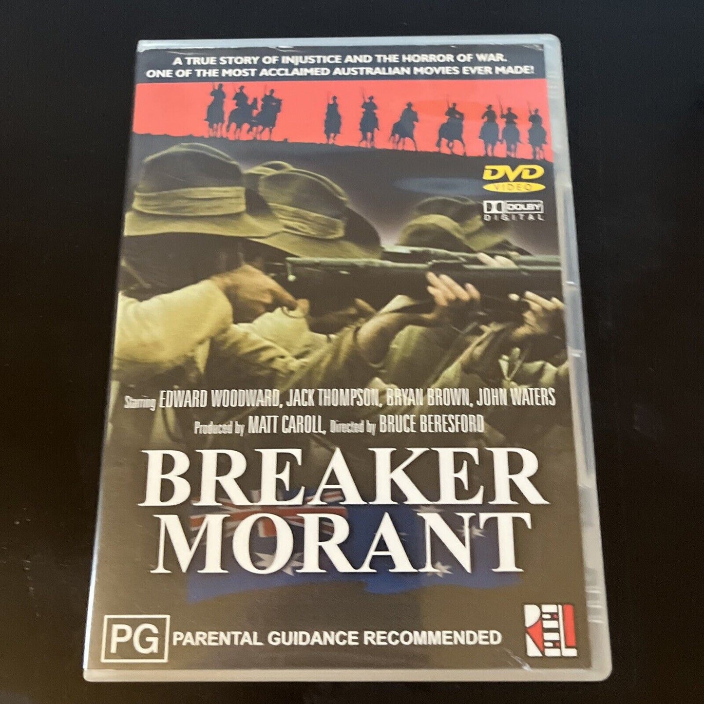 Breaker Morant (DVD, 1980) Edward Woodward, Jack Thompson All Regions