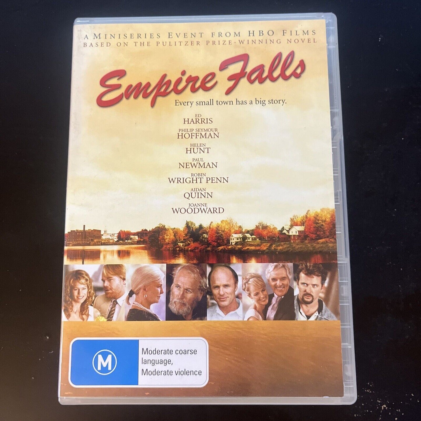 Empire Falls (DVD, 2005) Ed Harris, Philip Seymour Hoffman, Miniseries Region 4