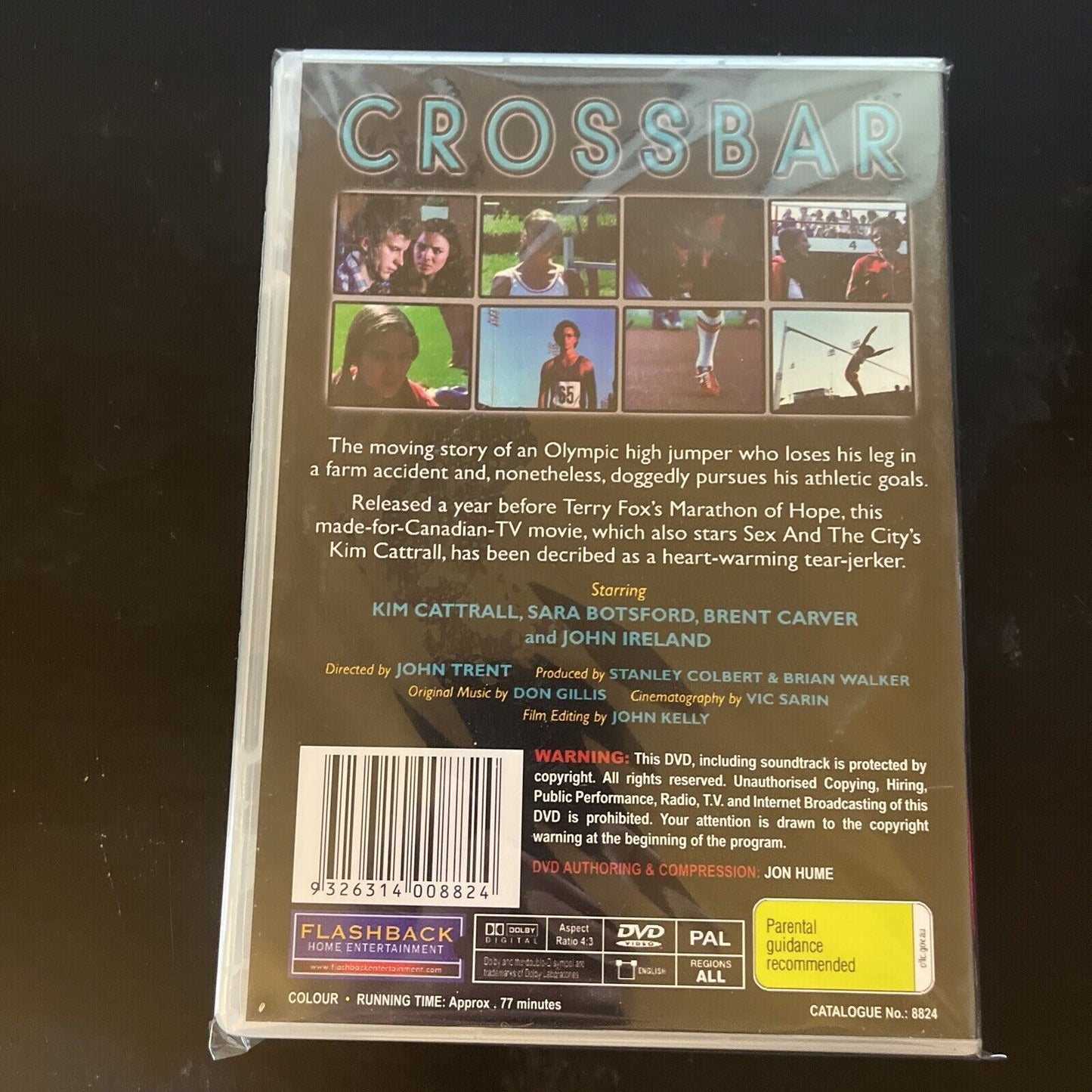 Crossbar (DVD, 1979) Arnie Boldt, Kim Cattrall, Brent Carver NEW All Regions