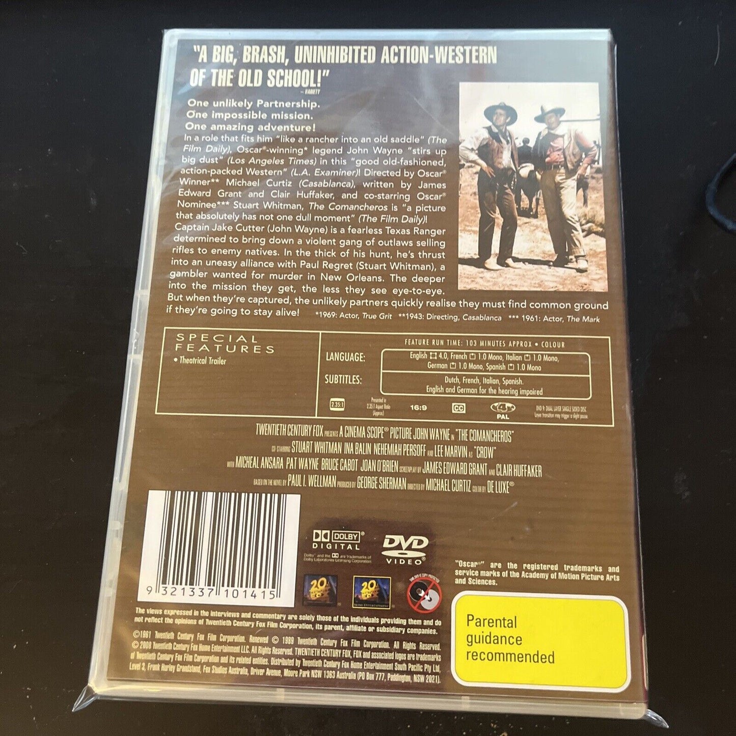 The Comancheros (DVD, 1961) John Wayne NEW  Region 4