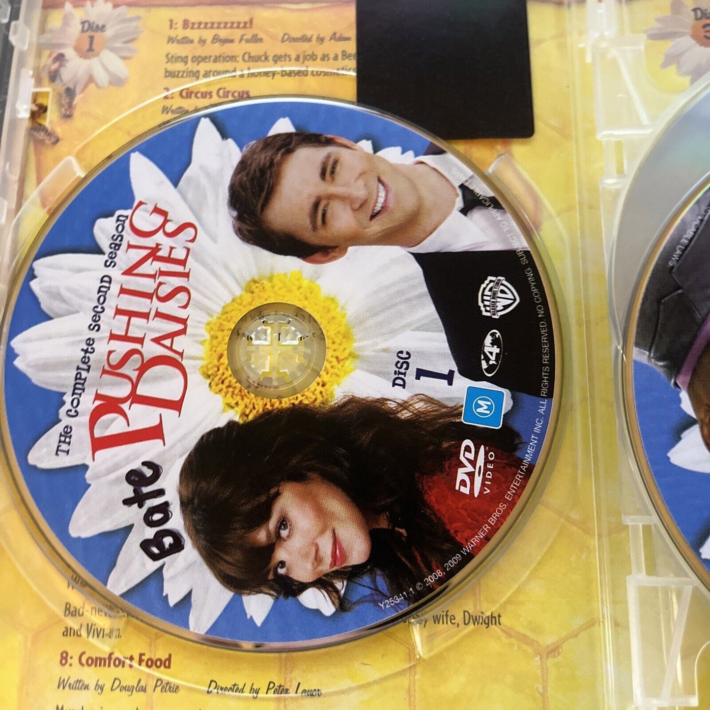 Pushing Daisies - Season 2 (DVD, 2009, 4-Disc) Region 4