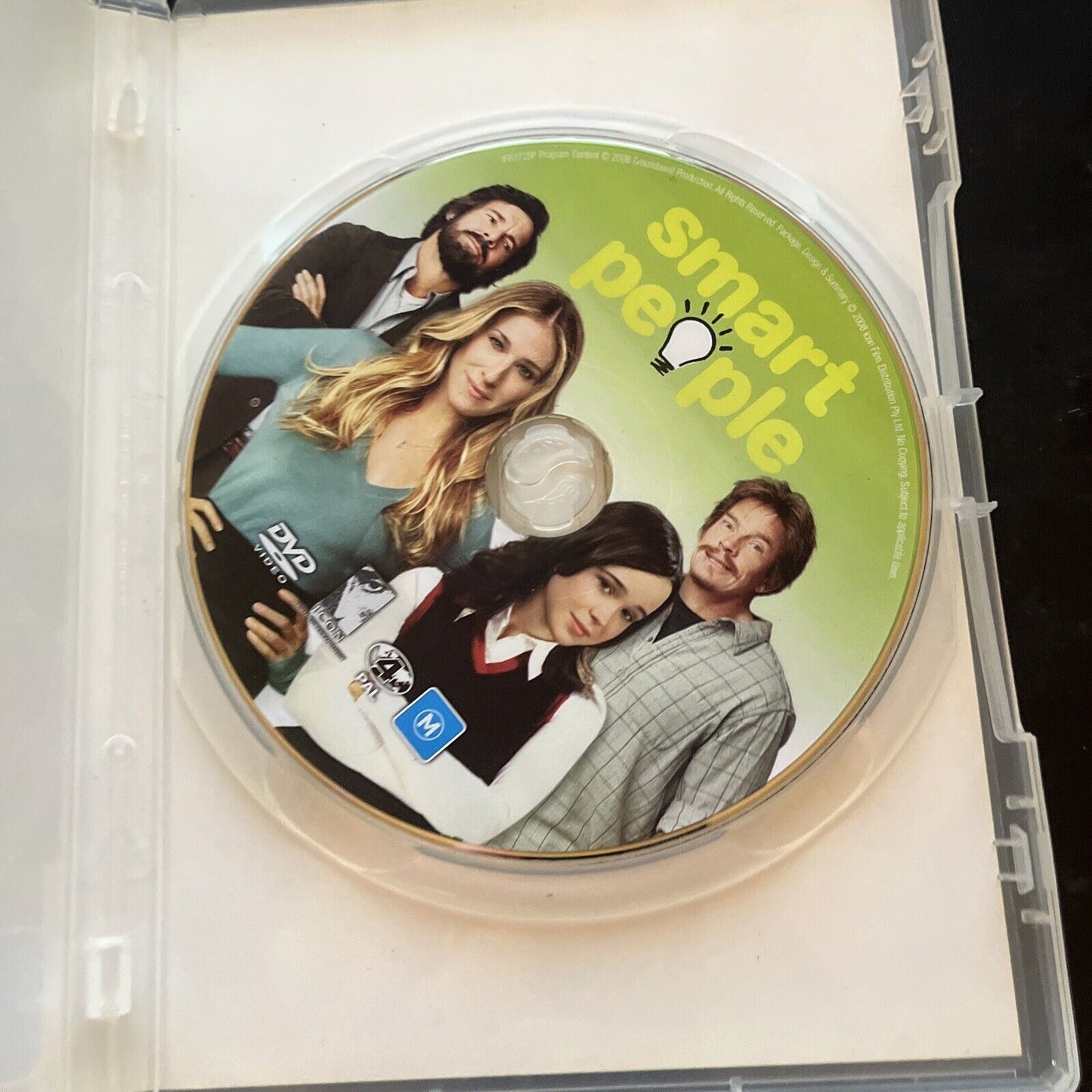 Smart People (DVD, 2008) Dennis Quaid, Sarah Jessica Parker, Ellen Page Region 4