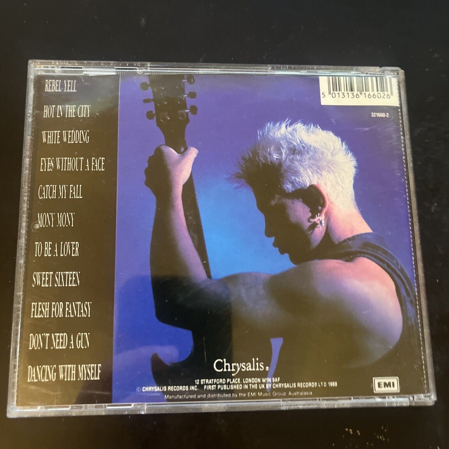 Billy Idol - Idol Songs 11 of the Best (CD, 1988)