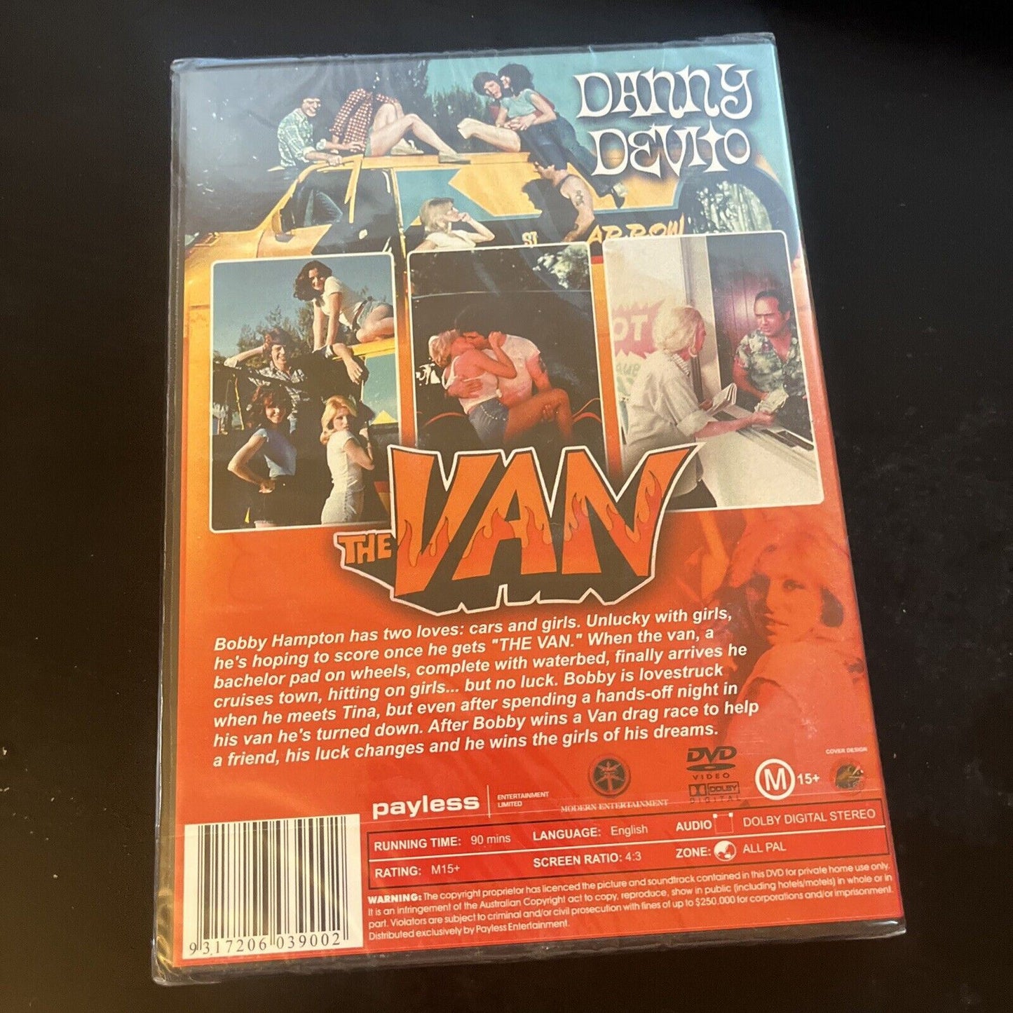 *New Sealed* The Van (DVD, 1977) Danny Devito All Regions