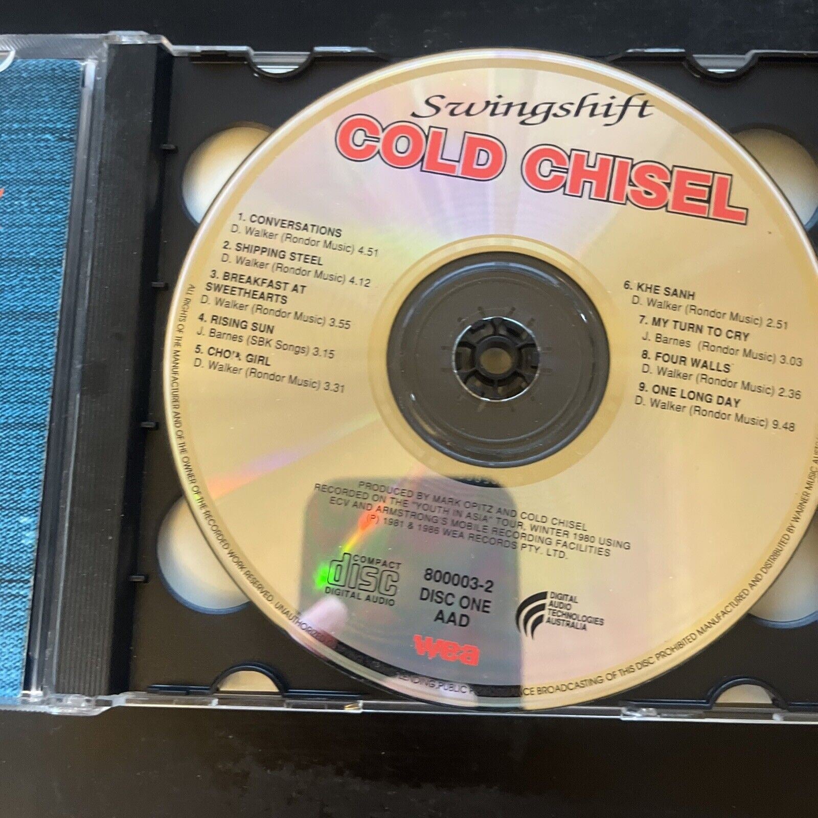 Cold Chisel - Swingshift (CD, 1981, 2-Disc) – Retro Unit