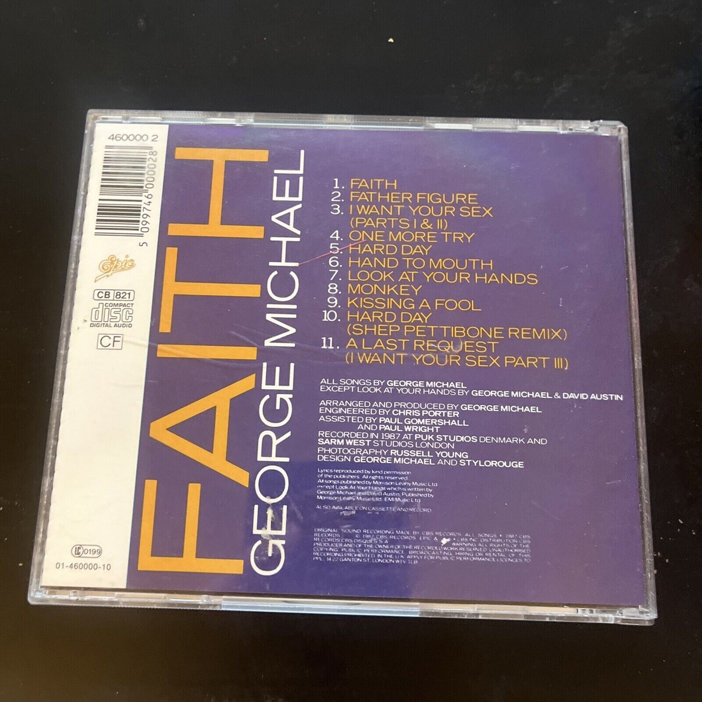 George Michael - Faith (CD, 1990)