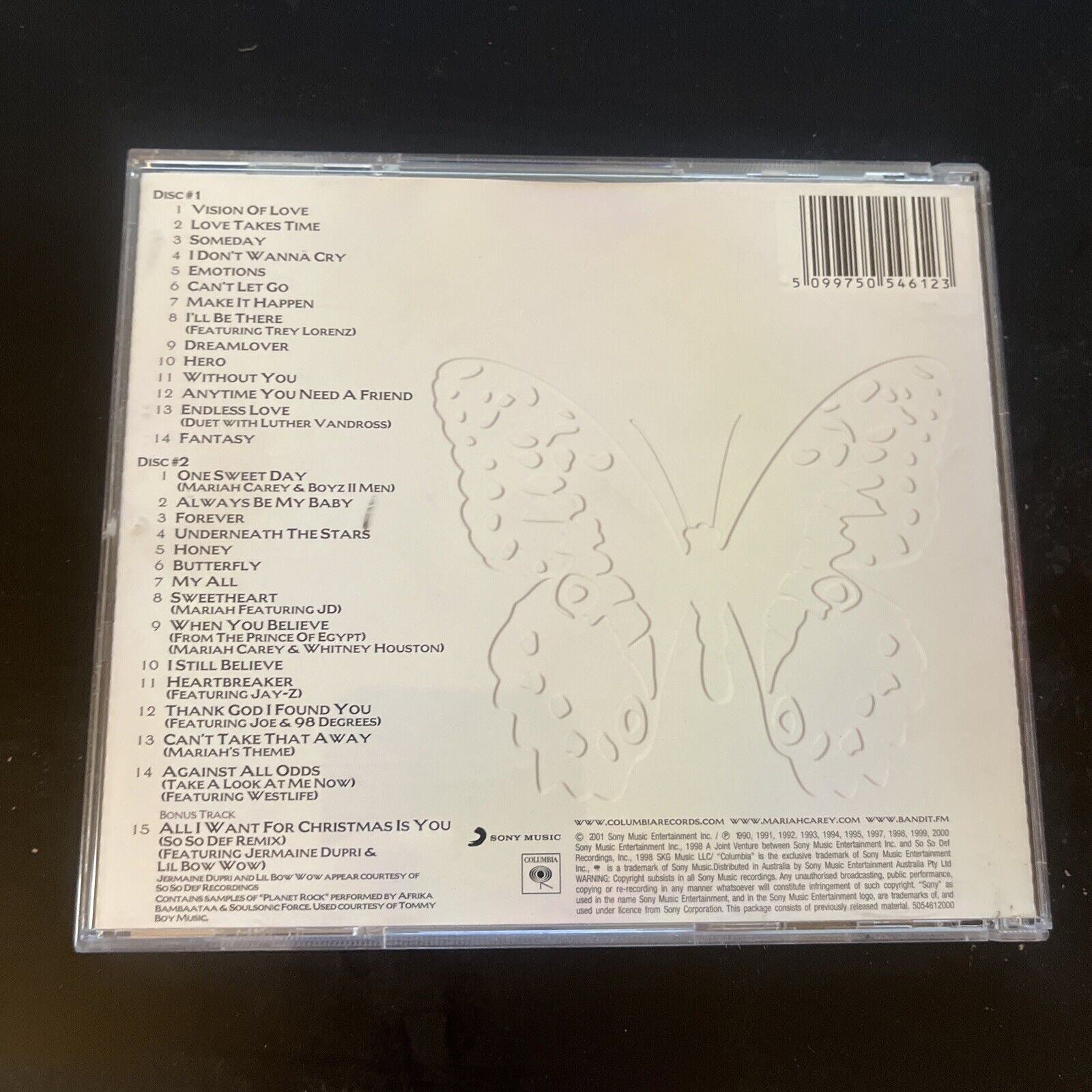 Mariah Carey - Greatest Hits (CD, 2001) – Retro Unit