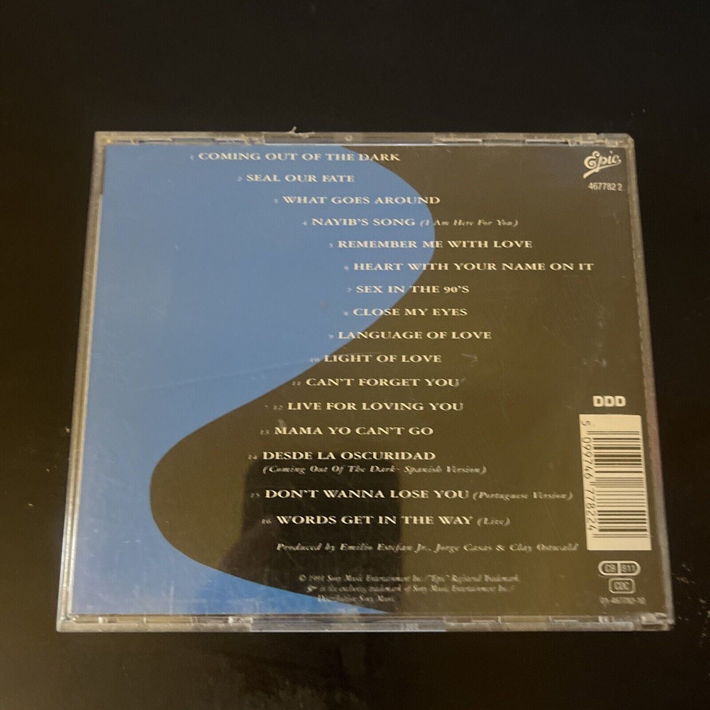 Gloria Estefan - Into The Light (CD, 1991)