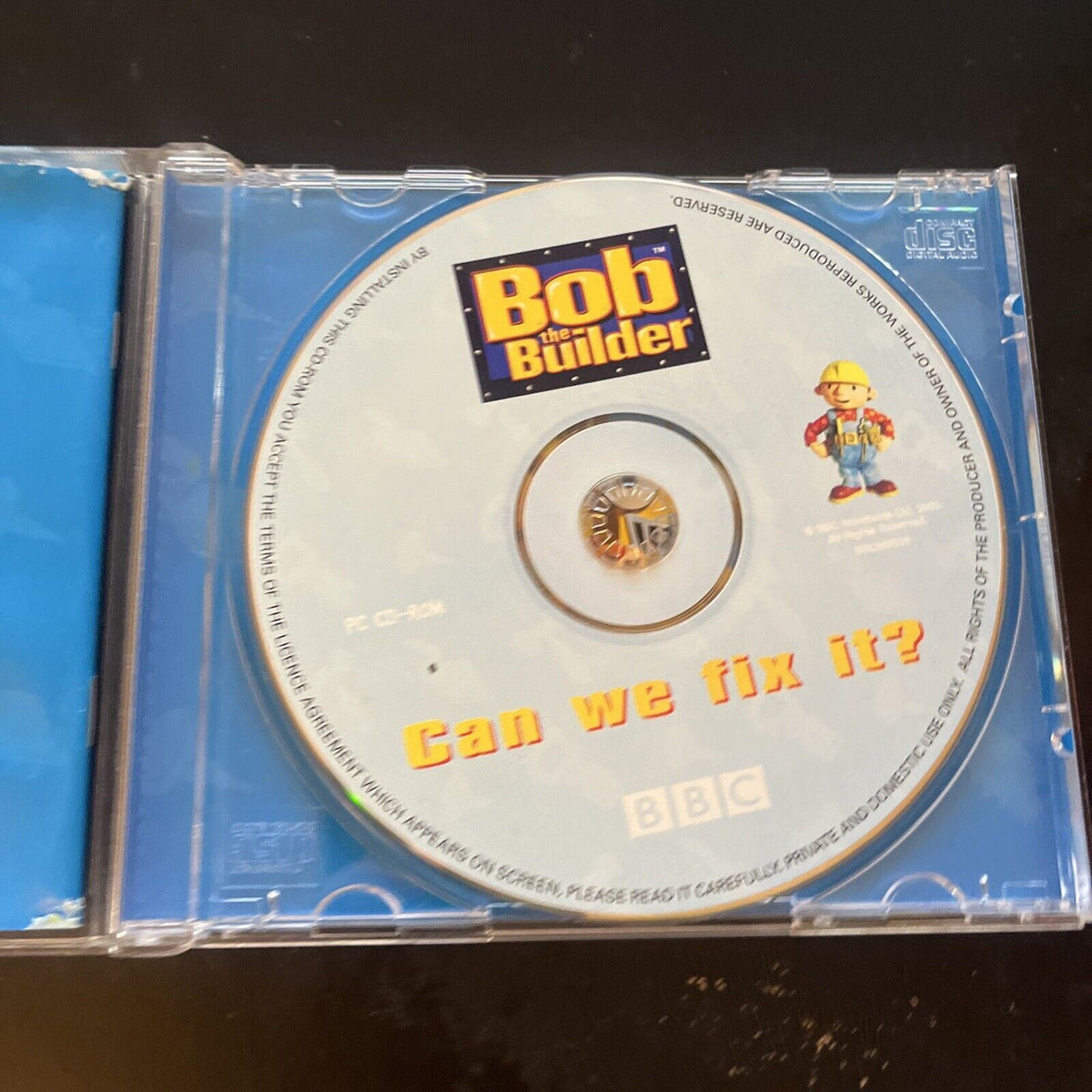 Builder Cd Bob The Builder Can we fix it PC CDROM BBC Windows 95 98 game – Retro Unit
