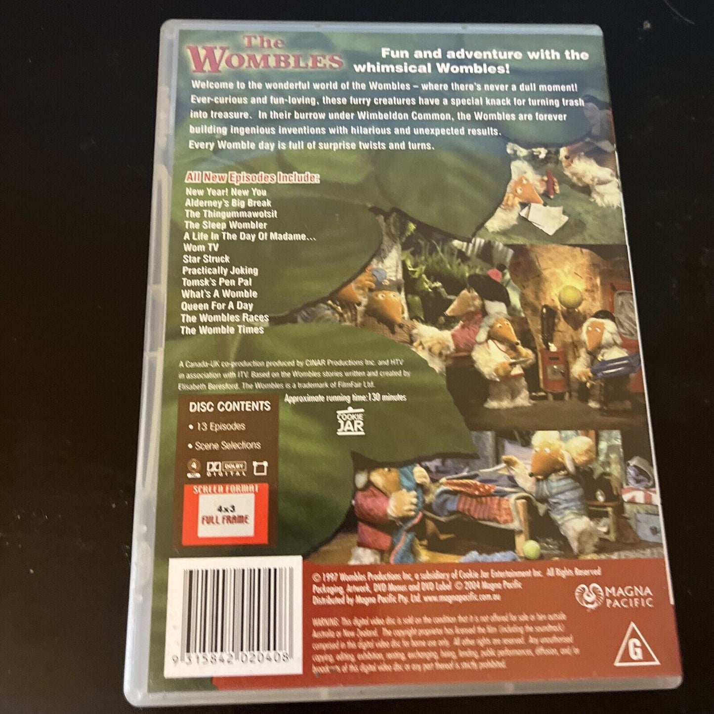 The Wombles - Volume 1 (DVD, 1997) Region 4