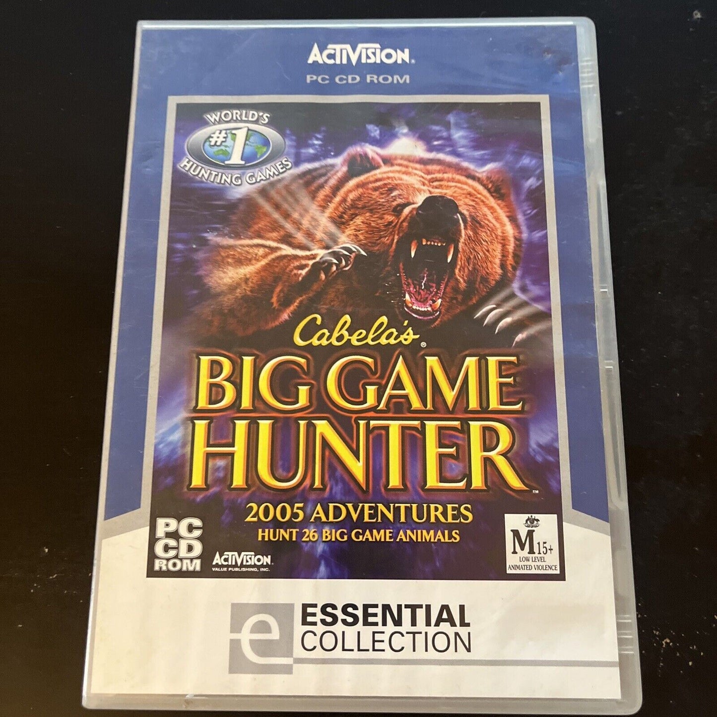 Cabela's Big Game Hunter 2005 Adventures PC CD-ROM ActiVision Windows XP
