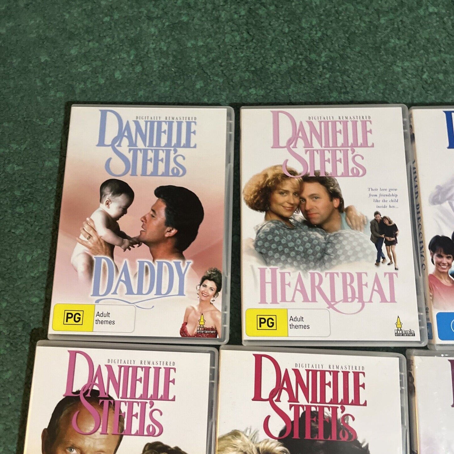 15x Danielle Steel's DVDs Romance Drama Region 4