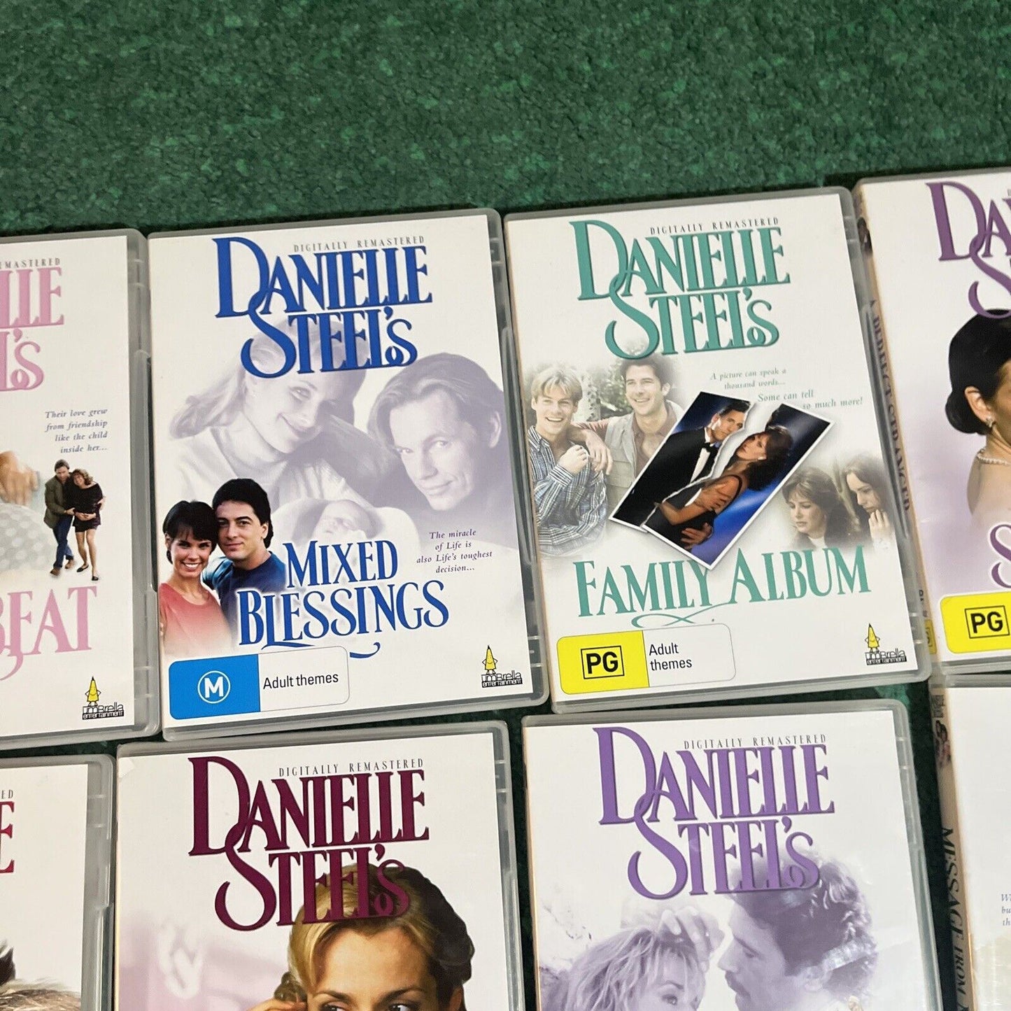 15x Danielle Steel's DVDs Romance Drama Region 4