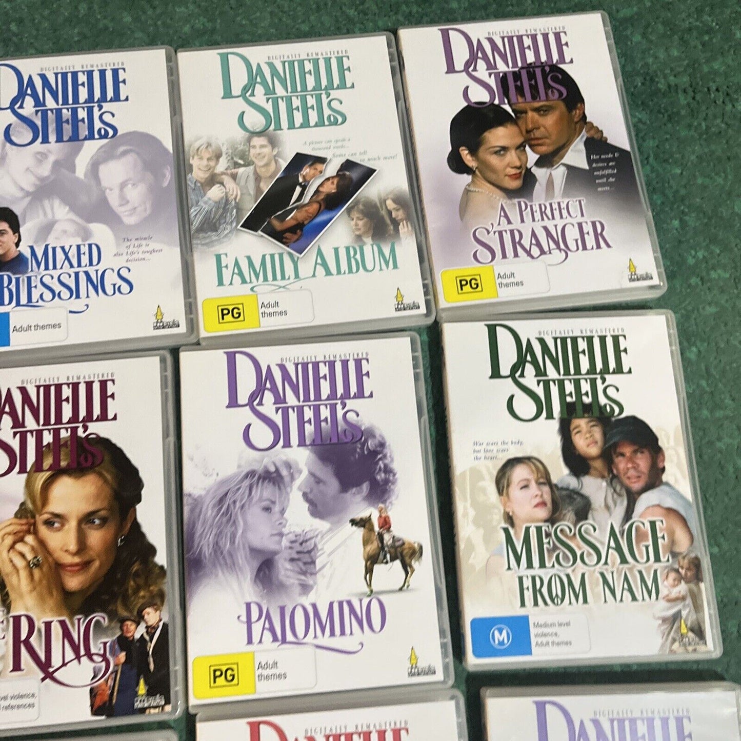 15x Danielle Steel's DVDs Romance Drama Region 4