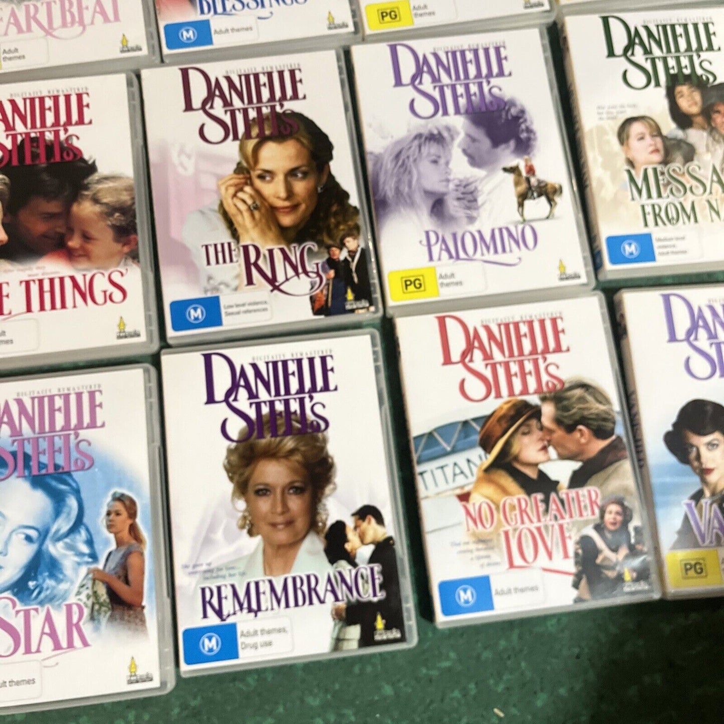 15x Danielle Steel's DVDs Romance Drama Region 4