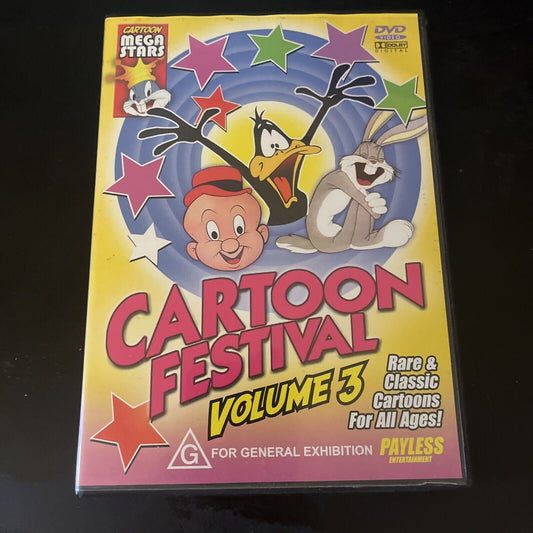 Cartoon Festival - Volume 3 (DVD) Daffy Duck, Bugs Bunny All Regions