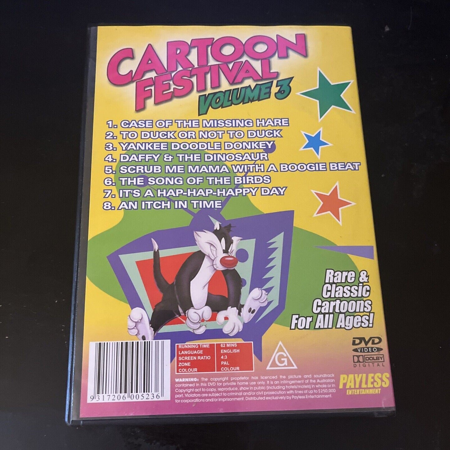 Cartoon Festival - Volume 3 (DVD) Daffy Duck, Bugs Bunny All Regions