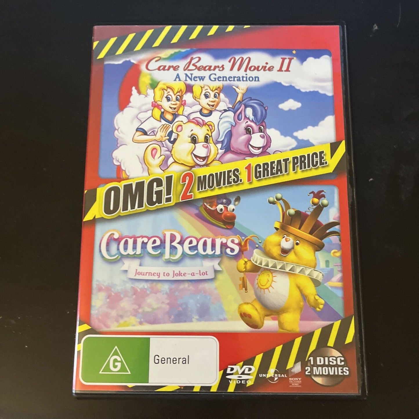 Care Bears II A New Generation / Care Bears Journey To Joke-A-Lot DVD Region 4&2