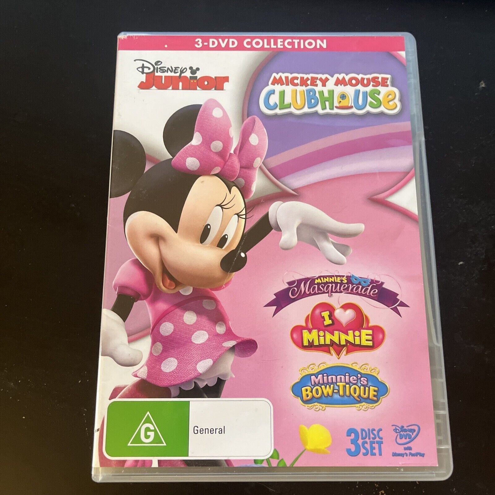 Minnie Collection Mickey Mouse Clubhouse Minnie Collection (Triple Pack) (DVD, 2016) Reg ...