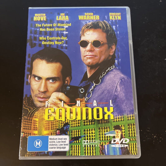 Final Equinox (DVD, 1995) Joe Lara, David Warner All Regions