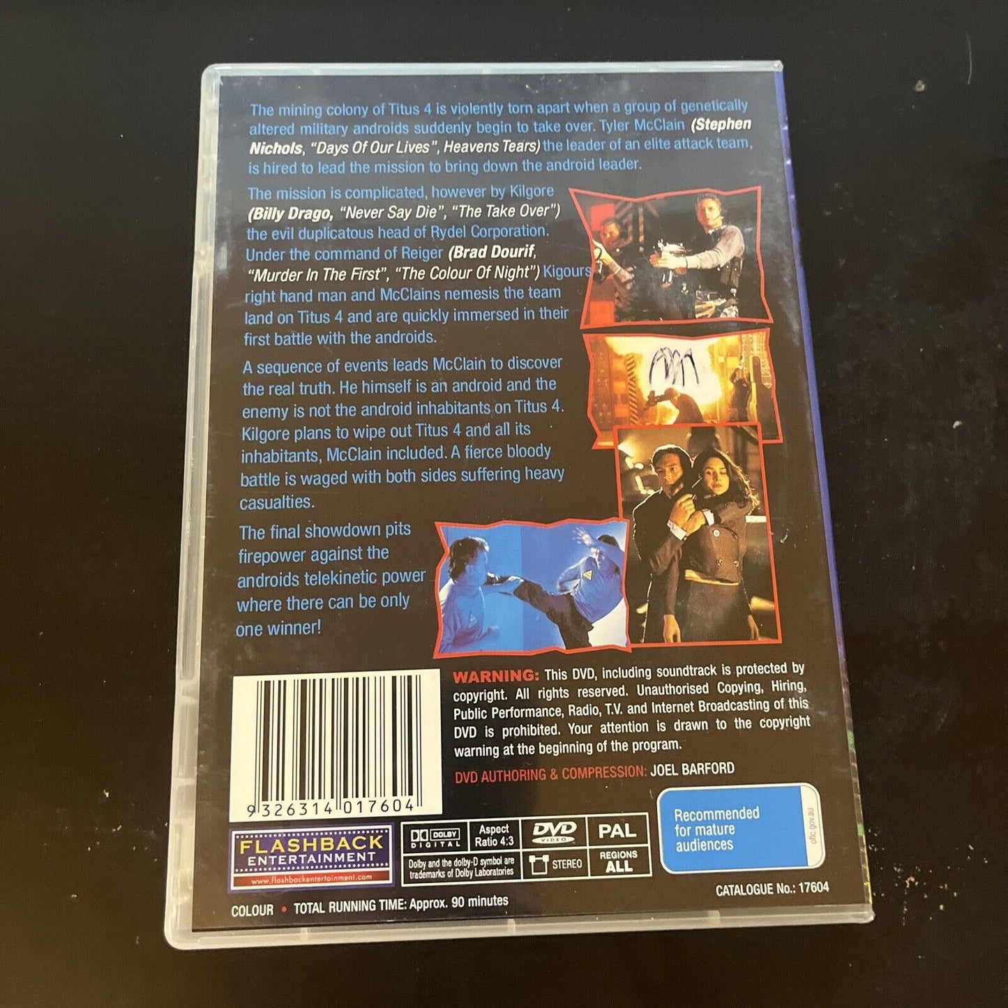 Final Equinox (DVD, 1995) Joe Lara, David Warner All Regions