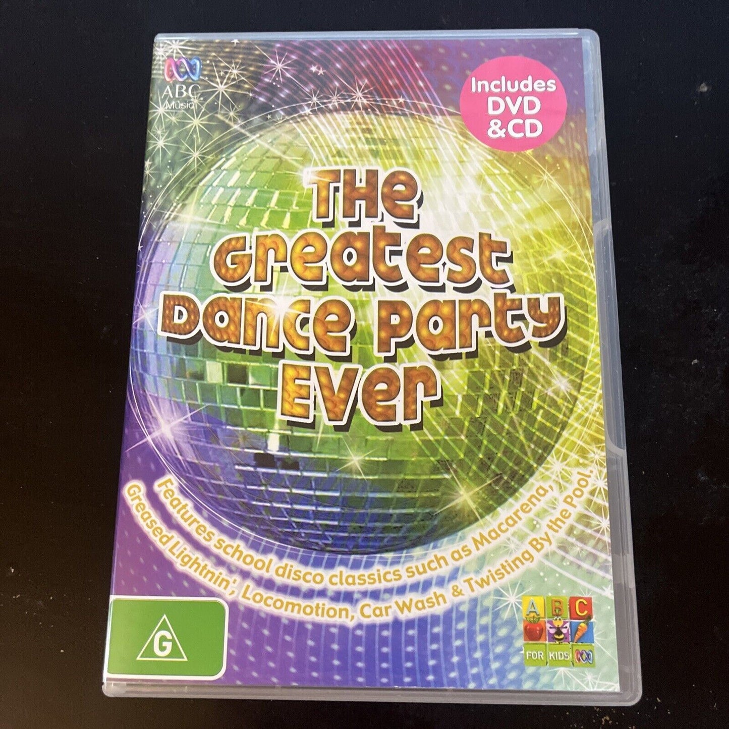 The Greatest Dance Party Ever (DVD & CD, 2005, 2-Disc)  All Regions