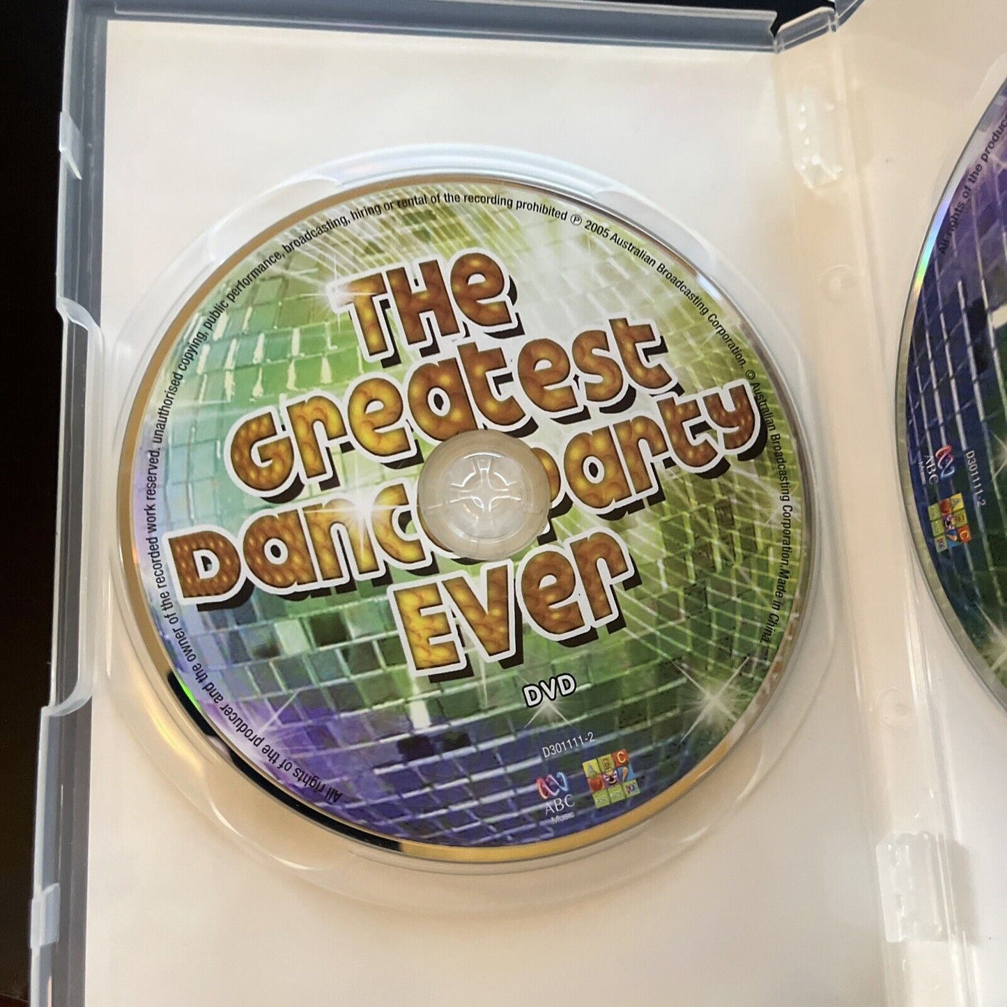 The Greatest Dance Party Ever (DVD & CD, 2005, 2-Disc)  All Regions