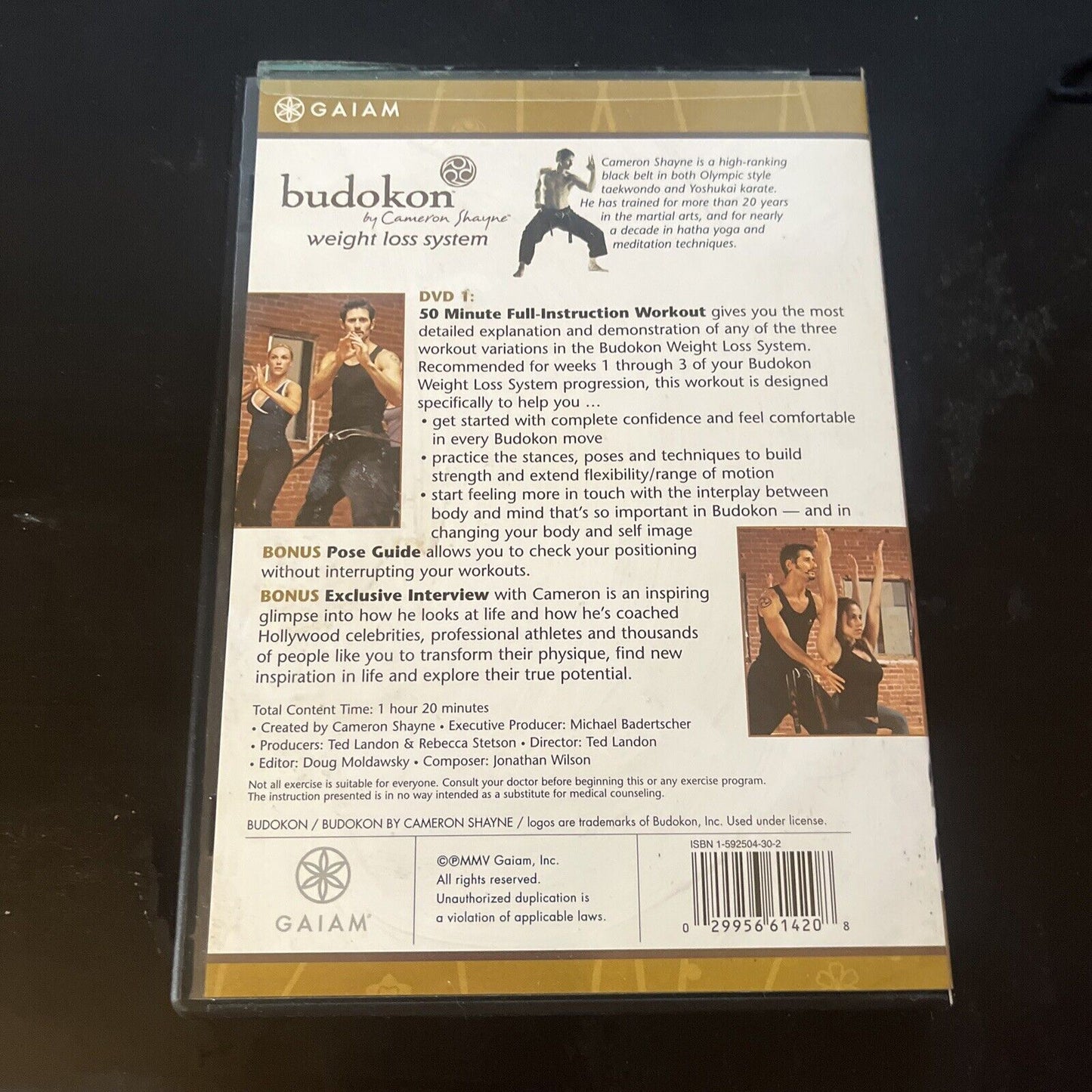 Budokon Weight Loss System by Cameron Shayne (DVD, 2005) All Regions