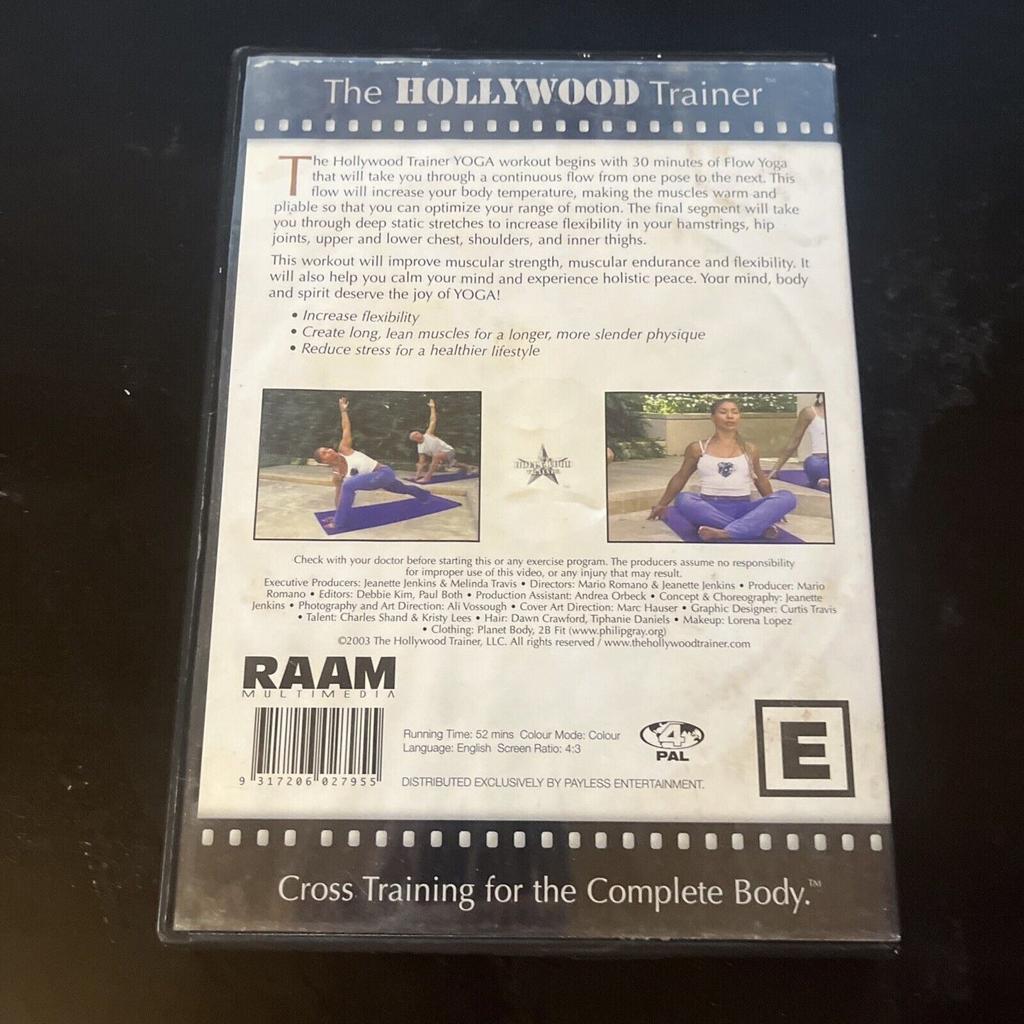 YOGA The Hollywood Trainer (DVD, 2003) Region 4