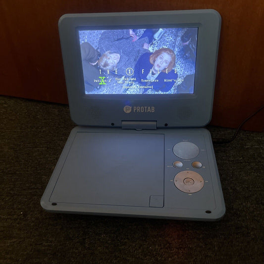 Protab 7" Potable DVD Player PTBPD7BLU Multi-Region Player