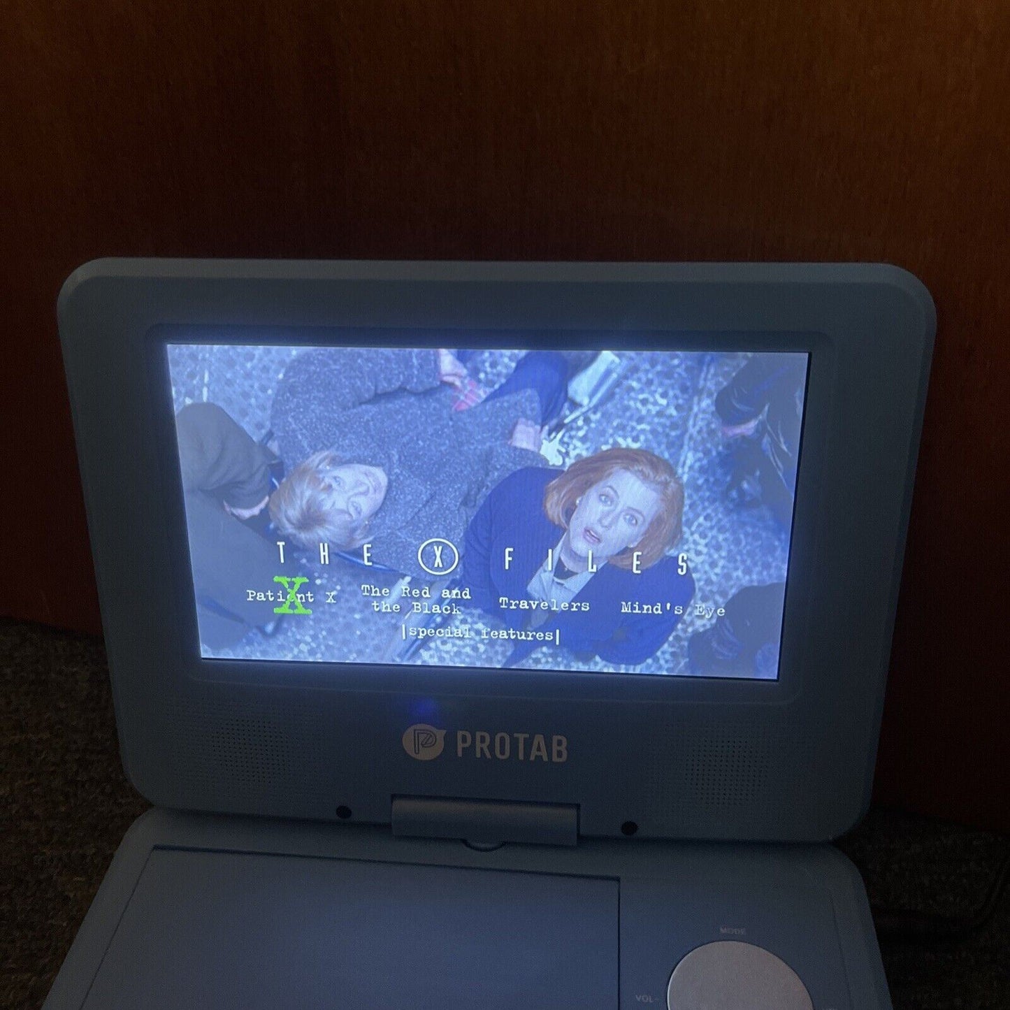 Protab 7" Potable DVD Player PTBPD7BLU Multi-Region Player