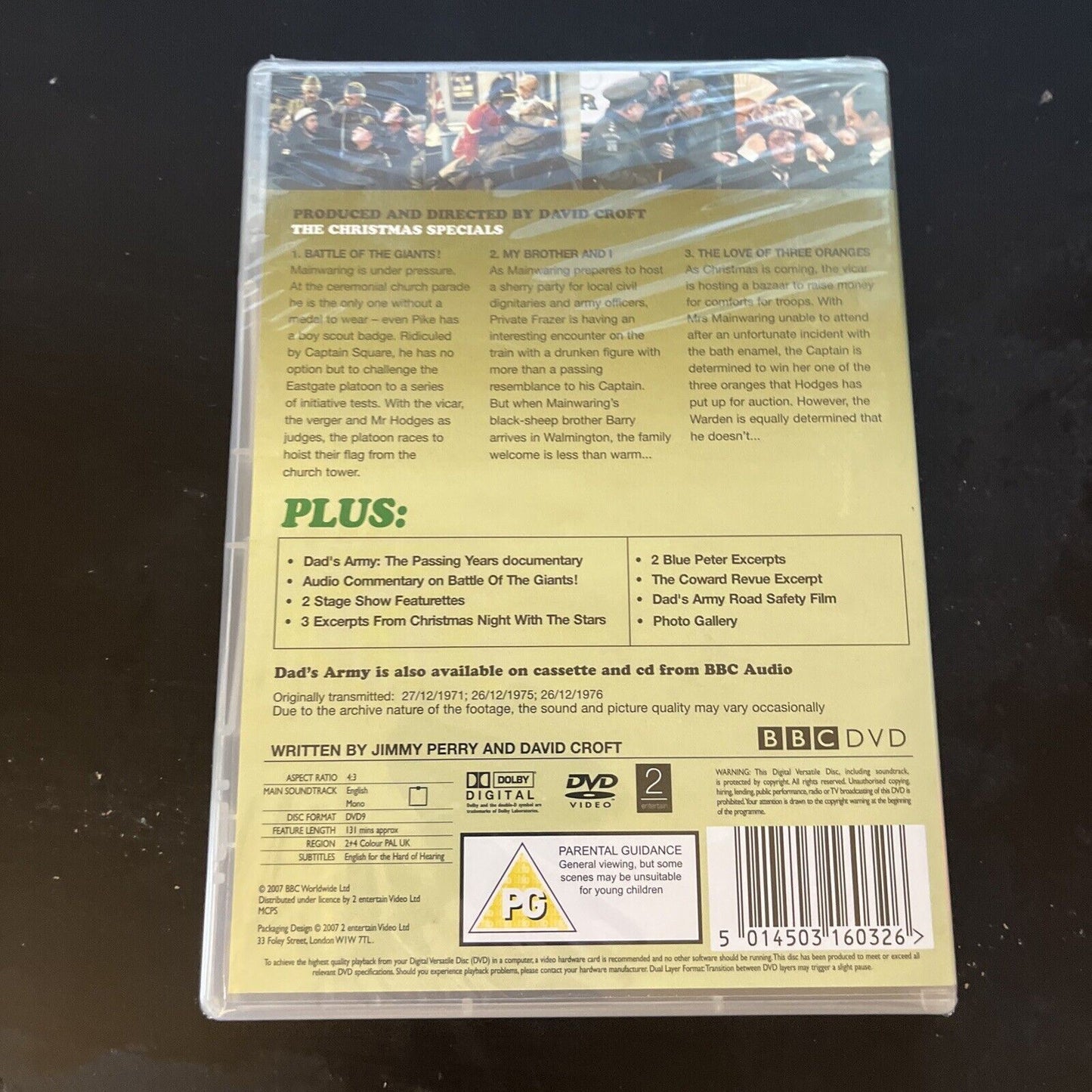 Dad's Army - The Christmas Specials (DVD, 1976) NEW Region 4 &2