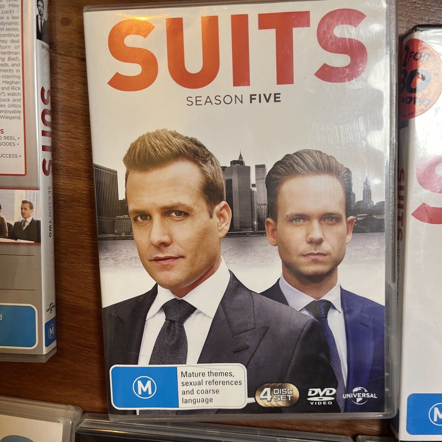 Suits : Season 1,2,3,4,5,6-part 1 (DVD, 2011, 22-Disc) Meghan Markle Region 4