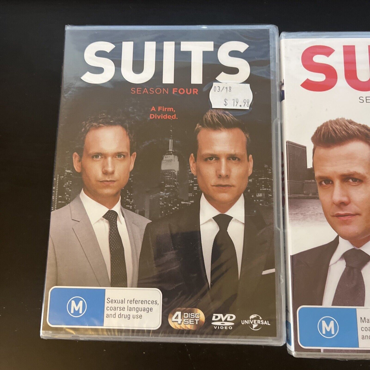 *New Sealed* Suits : Season 4 & 5 (DVD, 2014, 8-Disc) Meghan Markle Region 4 &2
