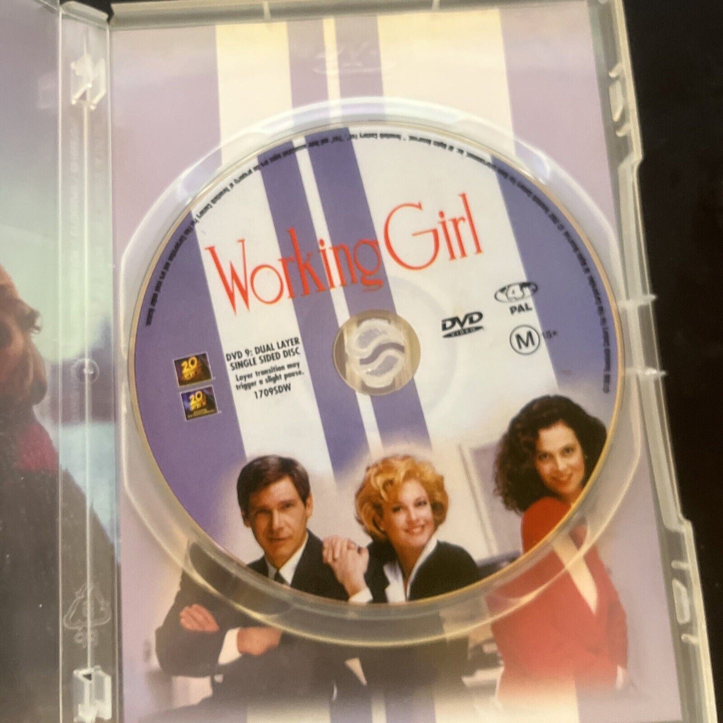 Working Girl (DVD, 1988) Harrison Ford, Sigourney Weaver, Region 4